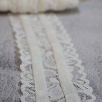 Cream And Velvet Lace