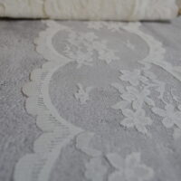 Off - White Floral Lace