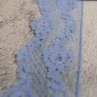 Periwinkle Floral Lace