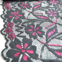 Black & Pink Lace
